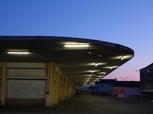 Les halles du marché